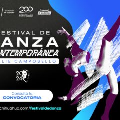 Invitan a la comunidad artística y cultural a formar parte del Festival de Danza Contemporánea Nellie Campobello 2024