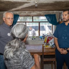 Alcalde Beto Pérez retoma visitas a familias en condiciones de vulnerabilidad