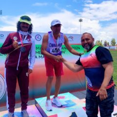 Obtiene agente de Vialidad oro en Campeonato Nacional de Marcha por tercera ocasión