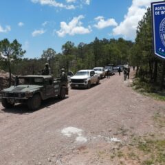 Recorren Células BOI zona de Baborigame para mantener la seguridad