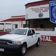 Realiza Agencia Estatal de Investigación punto de revisión en la carretera Parral-Jiménez