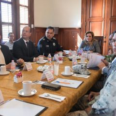 Analiza Maru Campos avances en materia de seguridad en la entidad