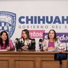 Presentan resultados de “Juntas por ti” en beneficio de las mujeres chihuahuenses