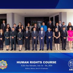 Participa Fiscalía de Derechos Humanos en programa internacional para combatir crímenes trasnacionales