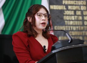 Maru Campos pretende disponer de terrenos públicos sin control del Congreso: Jael Argüelles.