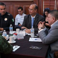 Evalúan autoridades resultados en materia de seguridad en sesión de la Mesa de Coordinación para la Construcción de la Paz