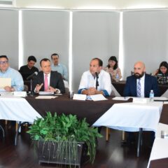 Acuden titular de la ASE y encargado de la CEDH para externar opinión sobre reformas referentes a sus funciones