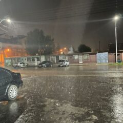 Acumuló Ciudad Juárez 20 mm de lluvia la noche de este viernes