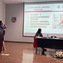 Participa ICHMujeres en panel sobre respeto y convivencia en el ámbito laboral.