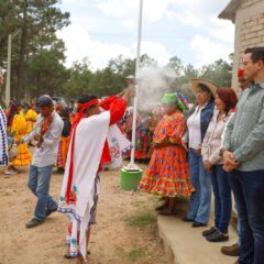 Conmemora SPyCI el Día Internacional de los Pueblos Indígenas en Ciénega de Norogachi