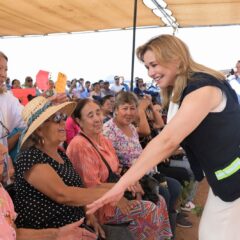 Supervisa Maru Campos arranque de obras de instalación de línea de drenaje al sur de la capital