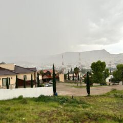 Alerta Protección Civil por fuertes lluvias ante ingreso de un sistema frontal fuera de temporada.