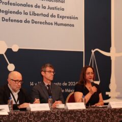 Participa Fiscalía en el Primer Encuentro Internacional para proteger la libertad de expresión y la Defensa de los Derechos Humanos
