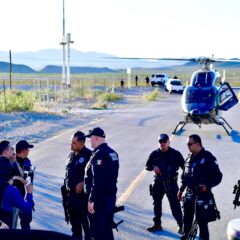 Encabeza Secretario de Seguridad Pública operativo táctico en Ojinaga