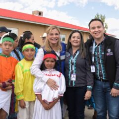 Respalda Maru Campos a niñas y niños de municipios serranos; inaugura dormitorios del CIS Eréndira en Guachochi.