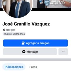 Alerta Gobierno del Estado por perfil falso en Facebook a nombre del secretario de Hacienda.