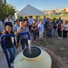 Inaugura JMAS red de agua tratada en Paseos de Chihuahua con inversión de 7.1 mdp.