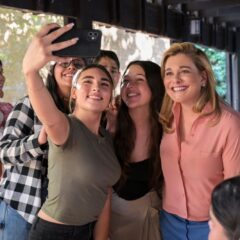 Invita Maru Campos a los jóvenes a hacer equipo por Chihuahua.