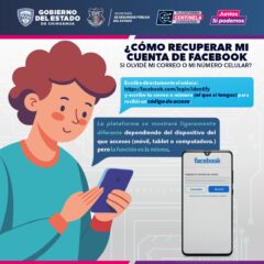 Emite Policía Cibernética recomendaciones en caso de robo de cuenta de Facebook.