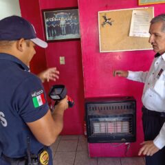 El Departamento de Bomberos de Cuauhtémoc recibe capacitación en termografía, gracias a la donación de TC Energy.