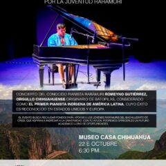 Anuncian gala y concierto a beneficio de mujeres estudiantes de origen rarámuri.