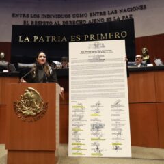 «Escuchen a sus gobernadores”: Andrea Chávez llama a la oposición a respaldar la prisión preventiva oficiosa