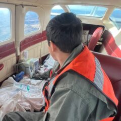 Realiza Gobierno del Estado traslado aéreo desde Nuevo Casas Grandes.
