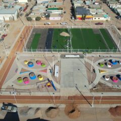 Presenta 90% de avance la construcción del Parque Masara