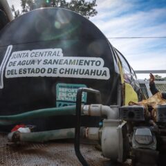 Garantizan acceso al agua potable para habitantes de la comunidad de Babureachi.