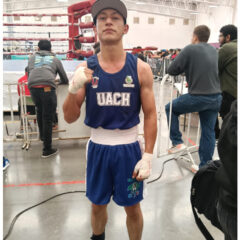 Logra estudiante del Conalep campeonato estatal de box en la “Segunda Copa Invernal 2024”