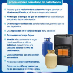 Pide CEPC atender recomendaciones ante el uso de calentones.