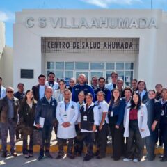 Supervisan remodelación de centro de Salud en Ahumada.