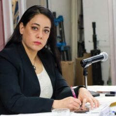 Cuestiona América Aguilar a Geo Bujanda sobre Aborto.