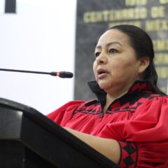 Dos municipios de Chihuahua con alta marginación tienen a sus comunidades indígenas sin un acta de nacimiento: diputada Edith Palma.