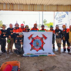 Acuden Bomberos de Cuauhtémoc a curso de intervención en situaciones de desastre nivel dos