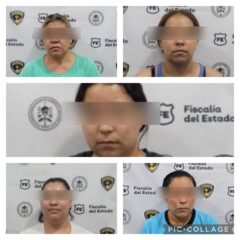 Detiene FEOE en Guadalajara a cinco mujeres que participaron en extorsión telefónica