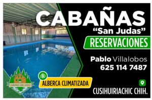 Cabañas San Judas en Cusihuiriachi