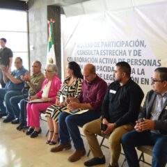 Fue Delicias sede del segundo foro de la Consulta a Personas con Discapacidad.