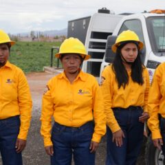 Reconoce Gobierno del Estado labor de las mujeres combatientes de incendios forestales