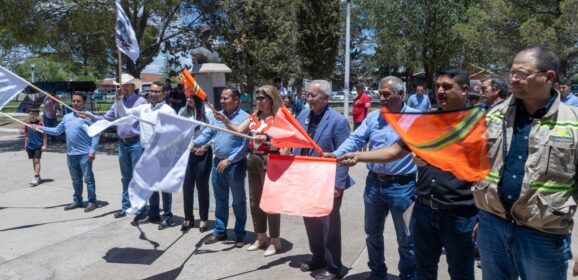 Arranca remodelación de la Plaza Principal de Anáhuac; tendrá fuentes danzarinas