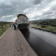 Comienza SCOP trabajos de mantenimiento en la carretera Camargo – Ojinaga