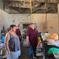 La ayuda debe continuar, seguimos apoyando a las familias damnificada: Rosana Díaz.