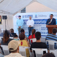 Inician JCAS y JMAS segunda etapa de la rehabilitación del Colector Sacramento.