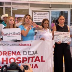 Diputada Xóchitl Contreras exige a la Federación atender crisis en hospitales del IMSS en Chihuahua.