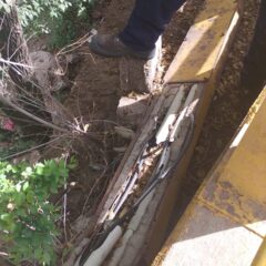 Vadalizaron el cableado de empresa Telmex
