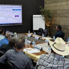 Acude el presidente seccional Homero Lujan a seguimiento de la estrategia contra el sarampión