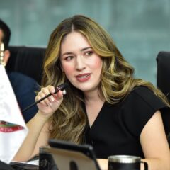 «Respaldo total a Álvarez Máynez»: Alma Portillo por carta sobre Gaza a la presidenta Sheinbaum.
