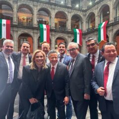 Maru Campos asiste a primer informe de Gobierno de la presidenta Claudia Sheinbaum.