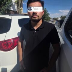 Detención a sujeto que se le fue a los de la GN en la aduana