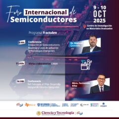 Anuncia Secretaría de Innovación Foro Internacional de Semiconductores 2025.